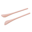 2 Pairs Cream Color Eyeglass End Tips Replacement Earsocks Pieces Tube for Thin Metal Eyeglass Temple Arm