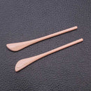 2 Pairs Cream Color Eyeglass End Tips Replacement Earsocks Pieces Tube for Thin Metal Eyeglass Temple Arm