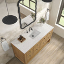 James Martin Breckenridge 60" Single Bathroom Vanity, Light Natural Oak