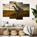 Giraffe Family Wall Art