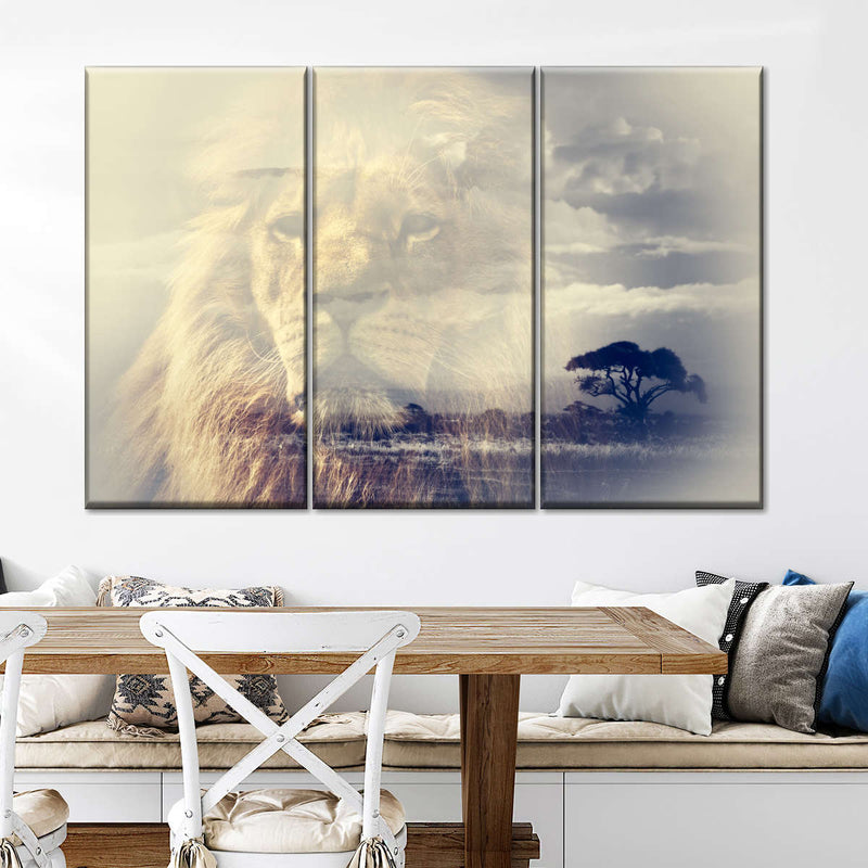 Kingdom Of Lions Wall Art