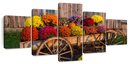 Flower Vending Stall Wall Art