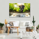 Waterfall Elephant Wall Art