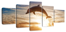 Jumping Dolphin Wall Art