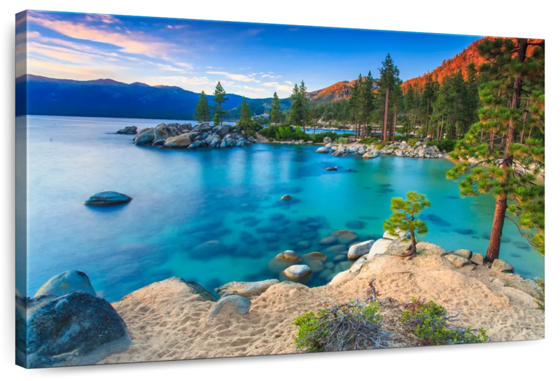 Lake Tahoe Sand Harbor Scene Wall Art