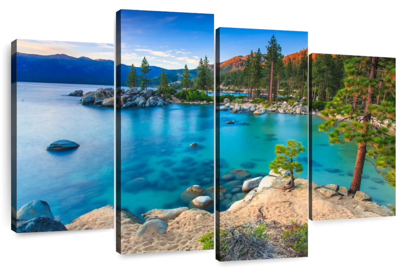 Lake Tahoe Sand Harbor Scene Wall Art