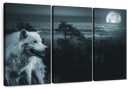 Moon Wolf Wall Art
