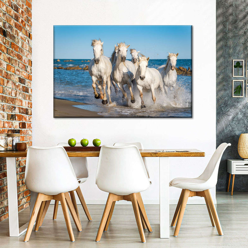 Camargue Horses Wall Art