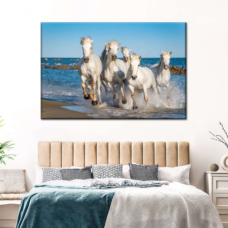 Camargue Horses Wall Art