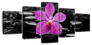 Zen Purple Orchid Wall Art