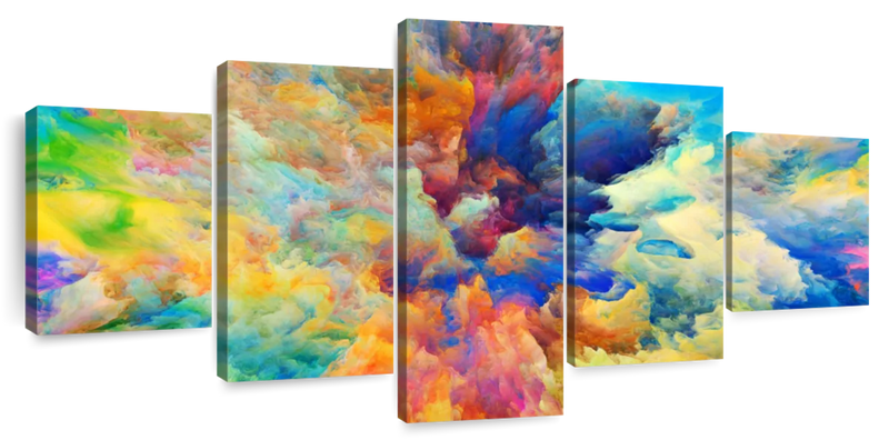 Abstract Clouds Wall Art