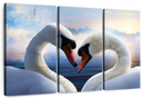 Swan Romance Wall Art