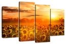 Yellow Sunset Wall Art