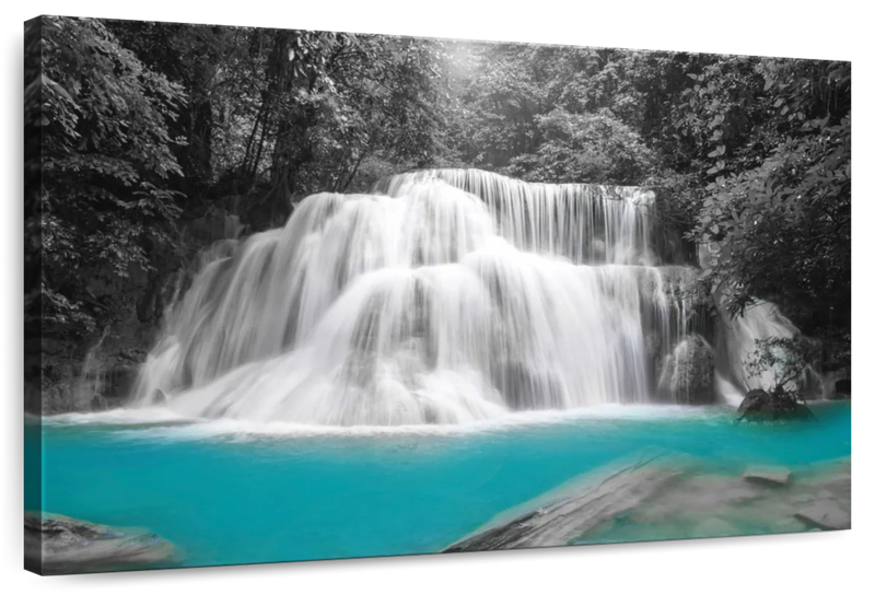 Pop Rainforest Waterfall Wall Art