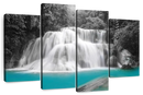Pop Rainforest Waterfall Wall Art