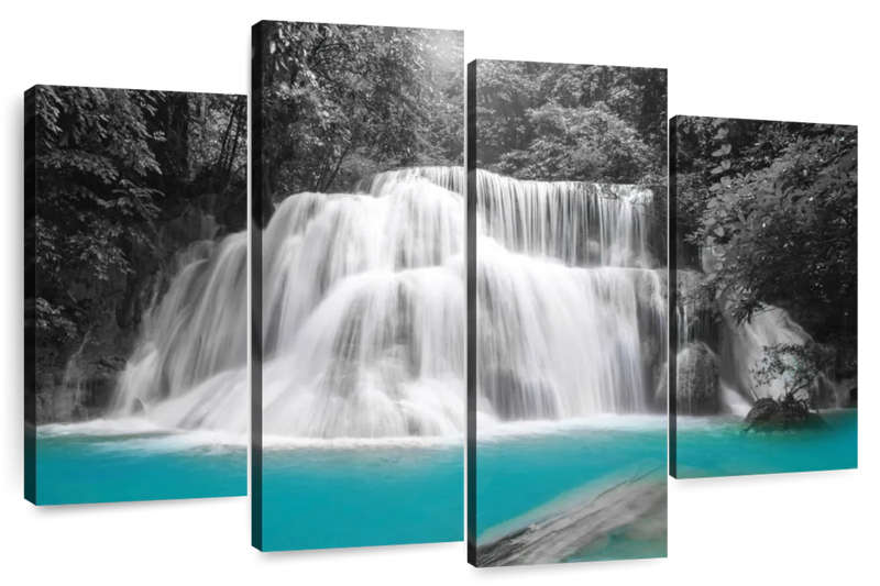 Pop Rainforest Waterfall Wall Art