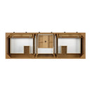 James Martin Malibu 72" Double Bathroom Vanity, Amber Birch