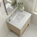 James Martin Breckenridge 30" Single Bathroom Vanity, Whitewashed Oak