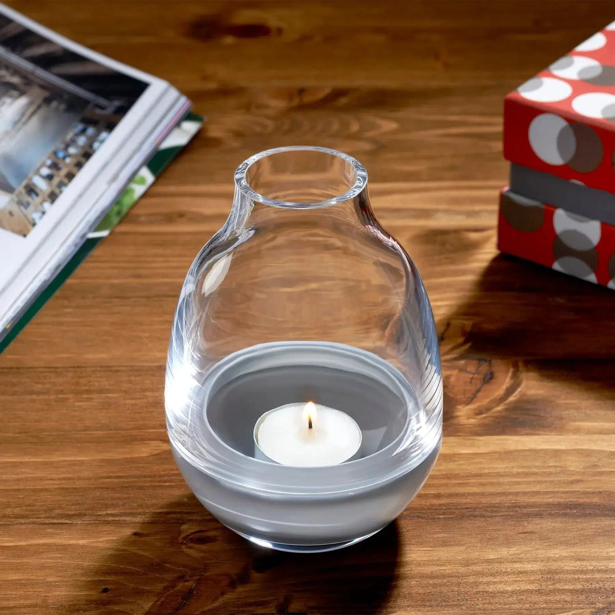 Eden Candle Holder, installed in a room