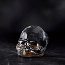Memento Mori Faceted Skull Copper Coated Small