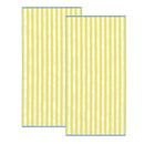 Oversized Striped Border Cabana Beach Towel - Santa Cruz