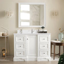 James Martin De Soto 48" Single Bathroom Vanity, Bright White