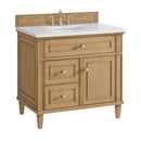 James Martin Lorelai 36" Single Bathroom Vanity, Light Natural Oak