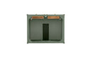 James Martin Chicago 30" Single Bathroom Vanity, Smokey Celadon