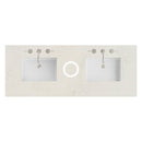 James Martin 60" Double Vanity Top