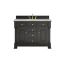 James Martin Brookfield 48" Single Bathroom Vanity, Black Onyx