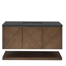 James Martin Marcello 48" Floating Single Bathroom Vanity, Chestnut