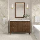 James Martin Myrrin 48" Single Bathroom Vanity, Mid-Century Walnut