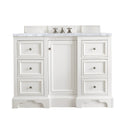 James Martin De Soto 48" Single Bathroom Vanity, Bright White