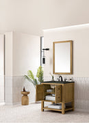 James Martin Breckenridge 30" Single Bathroom Vanity, Light Natural Oak