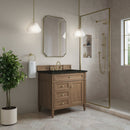 James Martin Brittany 36" Single Bathroom Vanity, Pecan