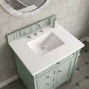James Martin Brittany 30" Single Bathroom Vanity, Sage Green