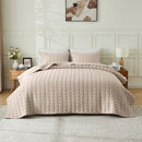 Gauze Quilt Set - Wave Stitch Collection by Great Bay Home