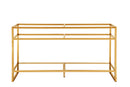 James Martin Boston 63" Console Base, Radiant Gold