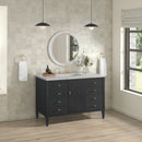 James Martin Myrrin 48" Single Bathroom Vanity, Carbon Oak