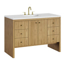James Martin Hudson 48" Single Bathroom Vanity, Light Natural Oak