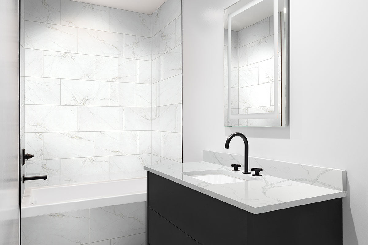 MSI Dymo Calacatta White 12x24, photo 11 of 18