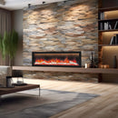 Dynasty Allegro 68" Smart Linear Electric Fireplace With Remote Control [DY-BFM68] (SAK87415)