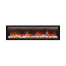 Dynasty Allegro 76" Black Smart Linear Electric Fireplace [DY-BFM76] (SAK56392)