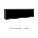 Dynasty Allegro 76" Black Smart Linear Electric Fireplace [DY-BFM76] (SAK56392)