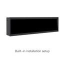 Dynasty Allegro 68" Smart Linear Electric Fireplace With Remote Control [DY-BFM68] (SAK87415)