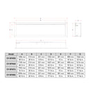 Dynasty Allegro 82" Flush Mount Smart Linear Electric Fireplace [DY-BFM82] (SAK29014)