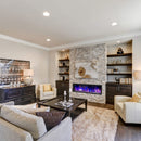 Dynasty Cascade 64" Smart Linear Electric Fireplace With Front Facing Heater [DY-BTX64] (SAK15932)