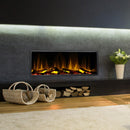 Dynasty Harmony 45" Smart Linear Electric Fireplace With Remote Control With Heater Timer Settings [DY-BEF45] (SAK78923)