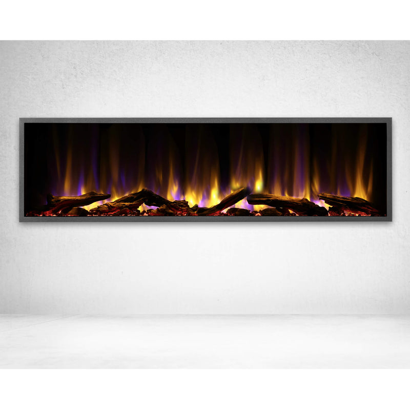Dynasty Harmony 57" Recessed Smart Linear Electric Fireplace With Remote Control [DY-BEF57] (SAK41756)