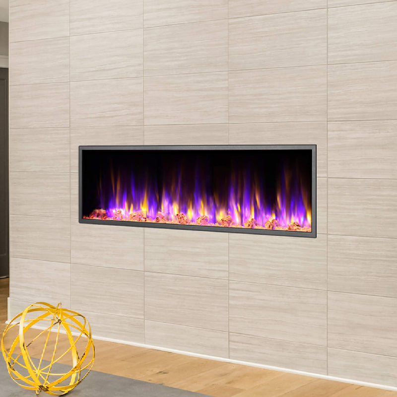 Dynasty Harmony 57" Recessed Smart Linear Electric Fireplace With Remote Control [DY-BEF57] (SAK41756)